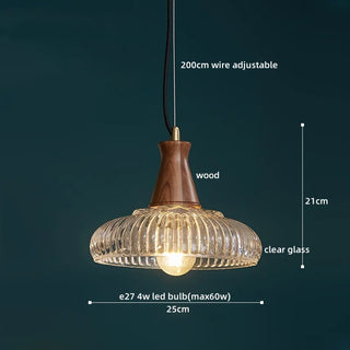 Celako™ Komore Pendant Light | Glass Bedroom Lighting