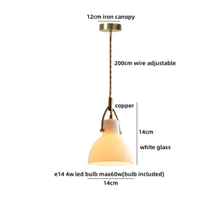 Celako™ Veritas Pendant Light | Glass Dining Room Lighting