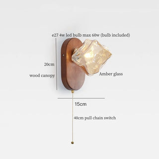 Celako™ Tenrei Wall Light | Glass Japan Wabi Sabi