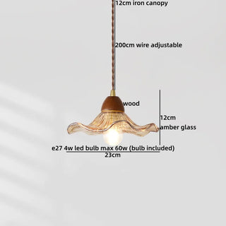Celako™ Lumera Pendant Light | Colorful Glass Bedroom Lighting