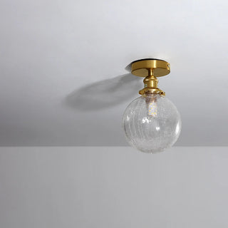 Celako™ Aurylis Ceiling Light | Copper Glass Living Room Lighting