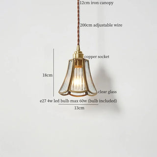 Celako™ Celadelle Pendant Light | Green Glass French Vintage Kitchen Island Lighting