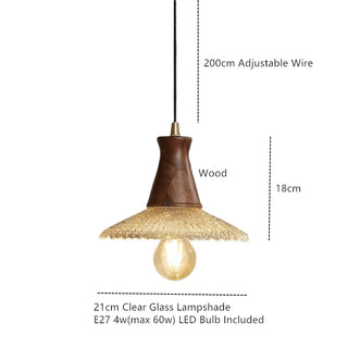 Celako™ Hinori Pendant Light | Glass Japanese Style