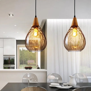 Celako™ Ondula Pendant Light | Glass Kitchen Island Lighting