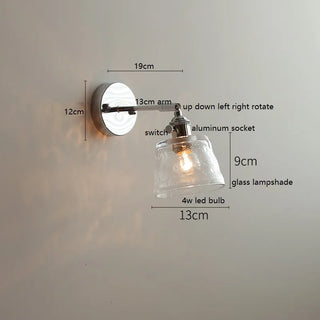 Celako™ Sverra Wall Light | Glass Hallway Lighting