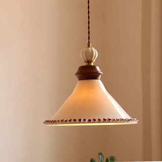 Celako™ Ceraflora Pendant Light | Ceramic Dining Room Lighting