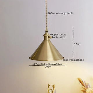 Celako™ Cuvalo Pendant Light | Copper Dining Room Lighting