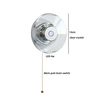 Celako™ Crysis Wall Light | Crystal Living Room Lighting