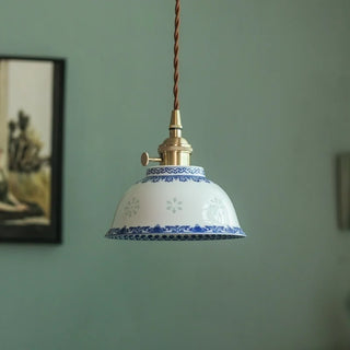 Celako™ Ceramora Pendant Light | Ceramic Vintage Bedroom Lighting