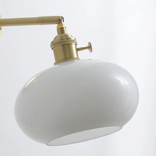 Celako™ Aurlen Wall Light | Copper Glass Bedroom Lighting