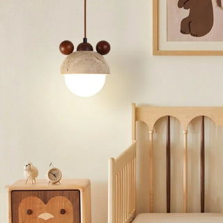 Celako™ Aurepetra Pendant Light | Yellow Travertine Nordic Minimalism