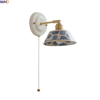 Celako™ Cerona Wall Light | Ceramic Bedroom Lighting