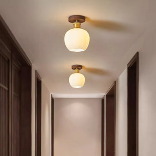Celako™ Orvella Ceiling Light | Glass Living Room Lighting