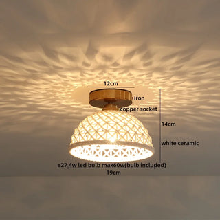 Celako™ Arcello Ceiling Light | Ceramic Dining Room Lighting