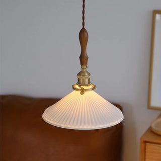 Celako™ Albite Pendant Light | White Ceramic Kitchen Island Lighting