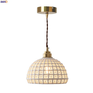 Celako™ Kaolique Pendant Light | White Ceramic Kitchen Island Lighting