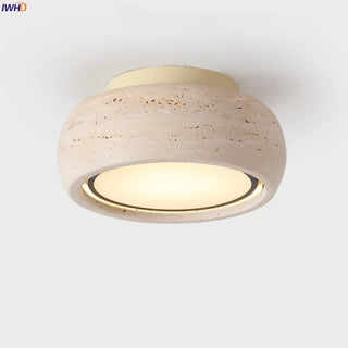 Celako™ Sabbiano Ceiling Light | Yellow Travertine Kitchen Island Lighting