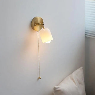 Celako™ Filura Wall Light | Glass Bedside Lighting