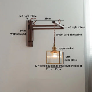 Celako™ Aureole Wall Light | Glass Living Room Lighting