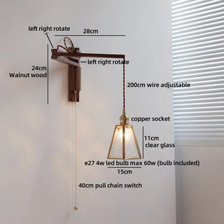 Celako™ Aureole Wall Light | Glass Living Room Lighting