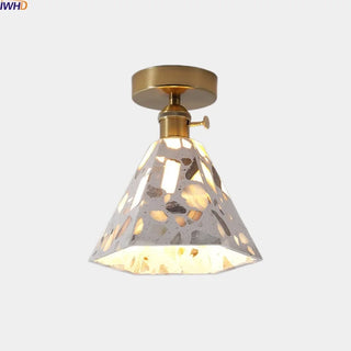 Celako™ Roccia Ceiling Light | Terrazzo Dining Room Lighting