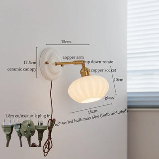 Celako™ Auriopa Wall Light | Copper Nordic Style