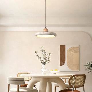 Celako™ Aurecava Pendant Light | Yellow Travertine Dining Room Lighting