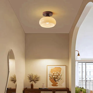 Celako™ Opalo Ceiling Light | Glass Wabi Sabi Style
