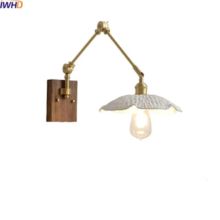 Celako™ Cerelux Wall Light | Ceramic Copper Bedroom Lighting