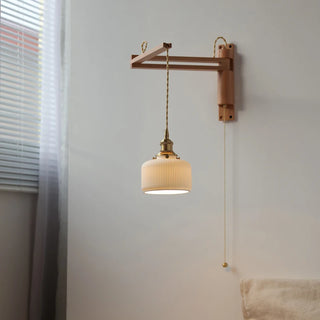 Celako™ Cerava Wall Light | Ceramic Bedside Lighting