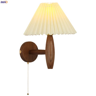 Celako™ Ivoura Wall Light | PVC Wood Living Room Lighting