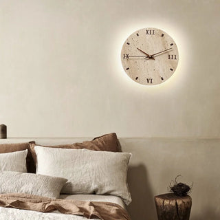 Celako™ Solora Wall Light | Yellow Travertine Living Room Lighting