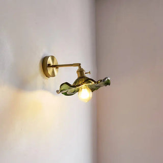 Celako™ Verdite Wall Light | Glass Bedroom Lighting