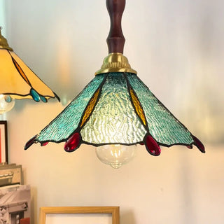 Celako™ Coralia Pendant Light | Glass Stone Bedroom Lighting