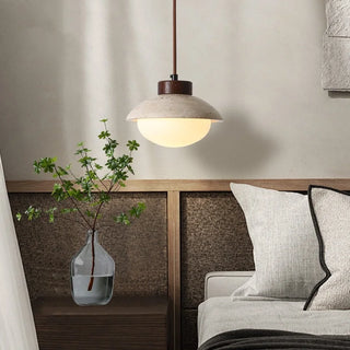 Celako™ Caverna Pendant Light | Yellow Travertine Kitchen Island Lighting