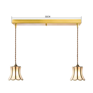 Celako™ Coppia Pendant Light | Polished Copper Dining Room Lighting