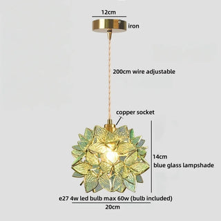 Celako™ Vetrum Pendant Light | Glass Bedroom Lighting