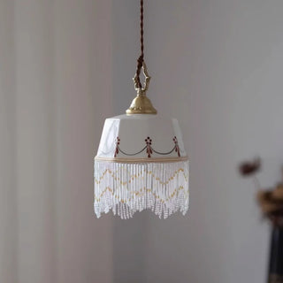 Celako™ Glazura Pendant Light | Ceramic Bedroom Lighting