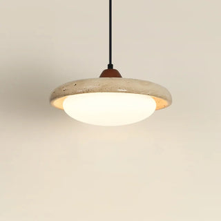 Celako™ Travona Pendant Light | Travertine Dining Room Lighting