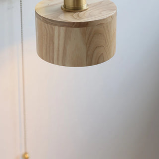 Celako™ Aurelus Wall Light | Ash Wood Bedside Lighting