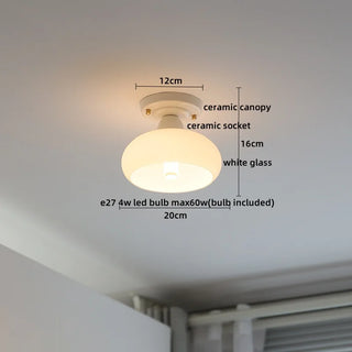 Celako™ Caolino Ceiling Light | Ceramic Living Room Lighting
