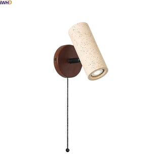 Celako™ Vertrino Wall Light | Yellow Travertine Wabi Sabi