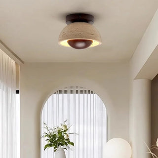 Celako™ Traviso Ceiling Light | Travertine Hallway Lighting