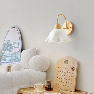 Celako™ Elowen Wall Light | Wood Hallway Lighting
