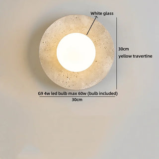 Celako™ Calizo Wall Light | Glass Bedside Lighting