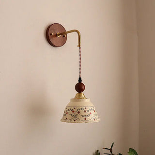 Celako™ Faience Wall Light | Ceramic Living Room Lighting