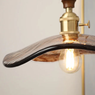 Celako™ Tepora Pendant Light | Glass Stone Bedroom Lighting