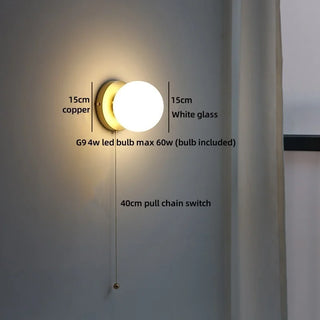 Celako™ Coulis Wall Light | Glass Hallway Lighting