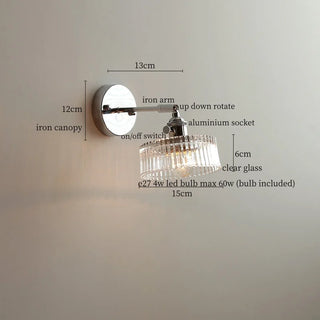 Celako™ Vitraline Wall Light | Glass Modern Style Bedroom Lighting