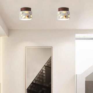 Celako™ Terzola Ceiling Light | Terrazzo Bedroom Lighting